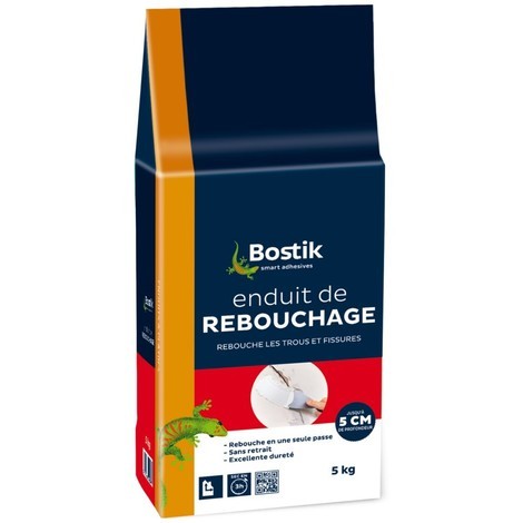 Enduit de rebouchage poudre 5 kg