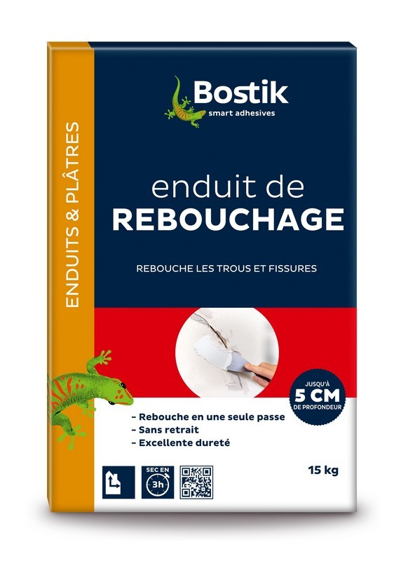 Enduit de rebouchage 15kg - BOSTIK