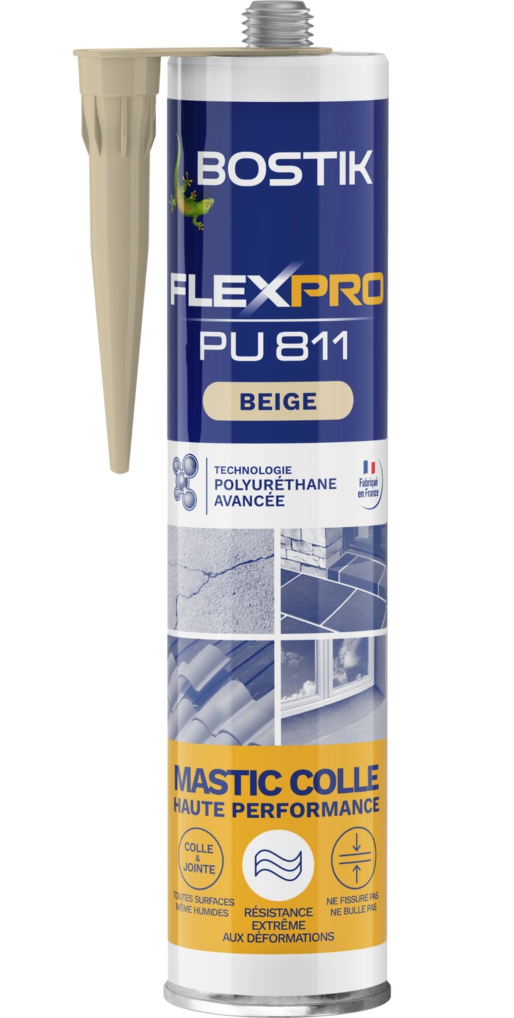 Mastic colle Flexpro PU811 Beige 300ml - BOSTIK