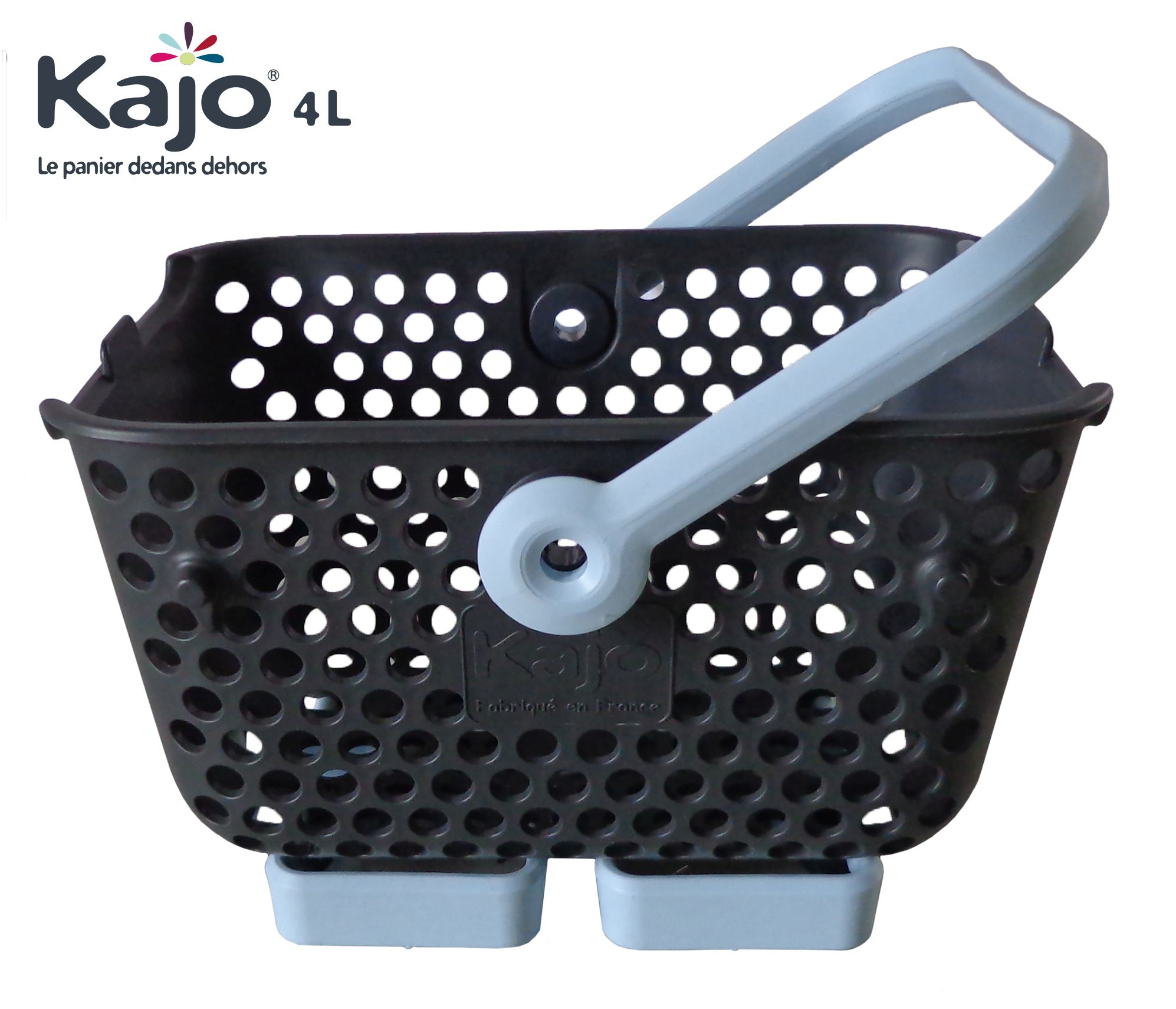 Panier kajo 4l bleu/pastel