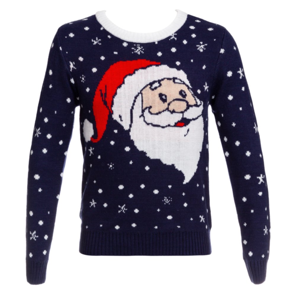 Pull Père noël/bonhomme de neige homme s-m/l-xl