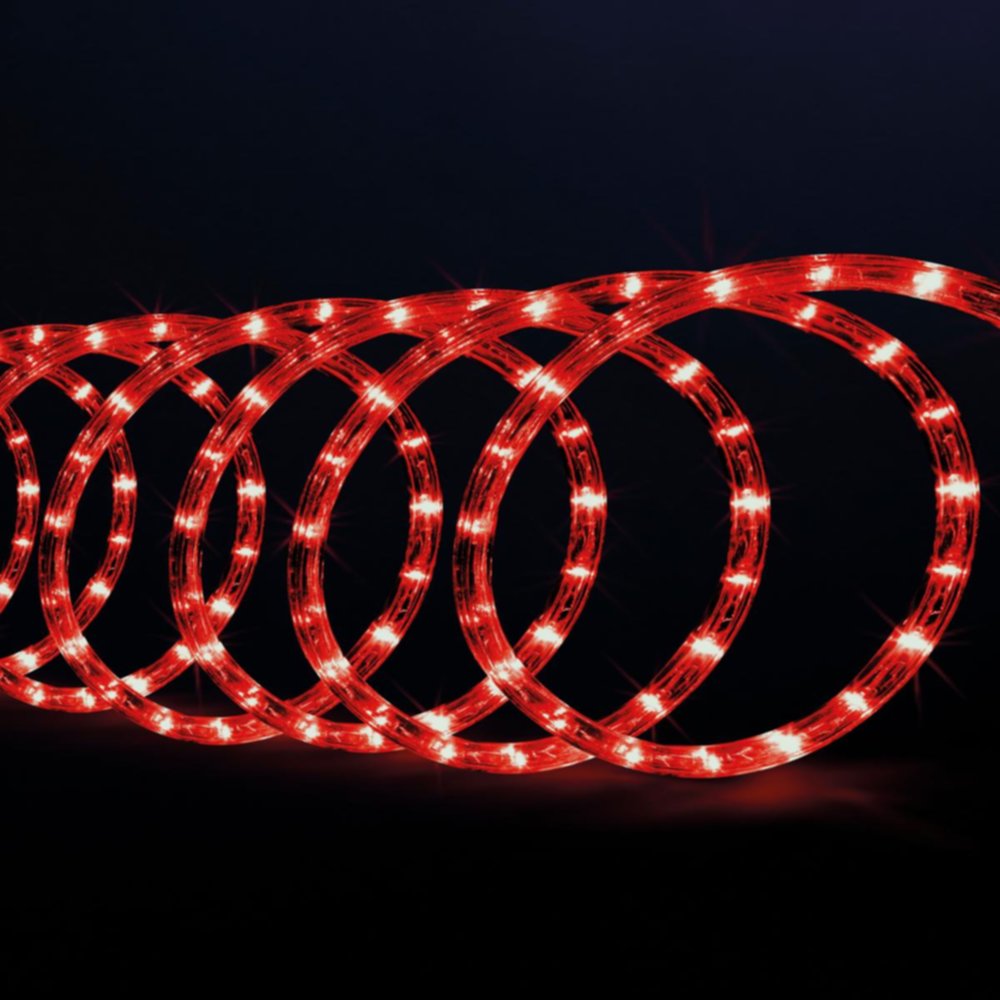 Tube extérieur led 6m 8f rouge