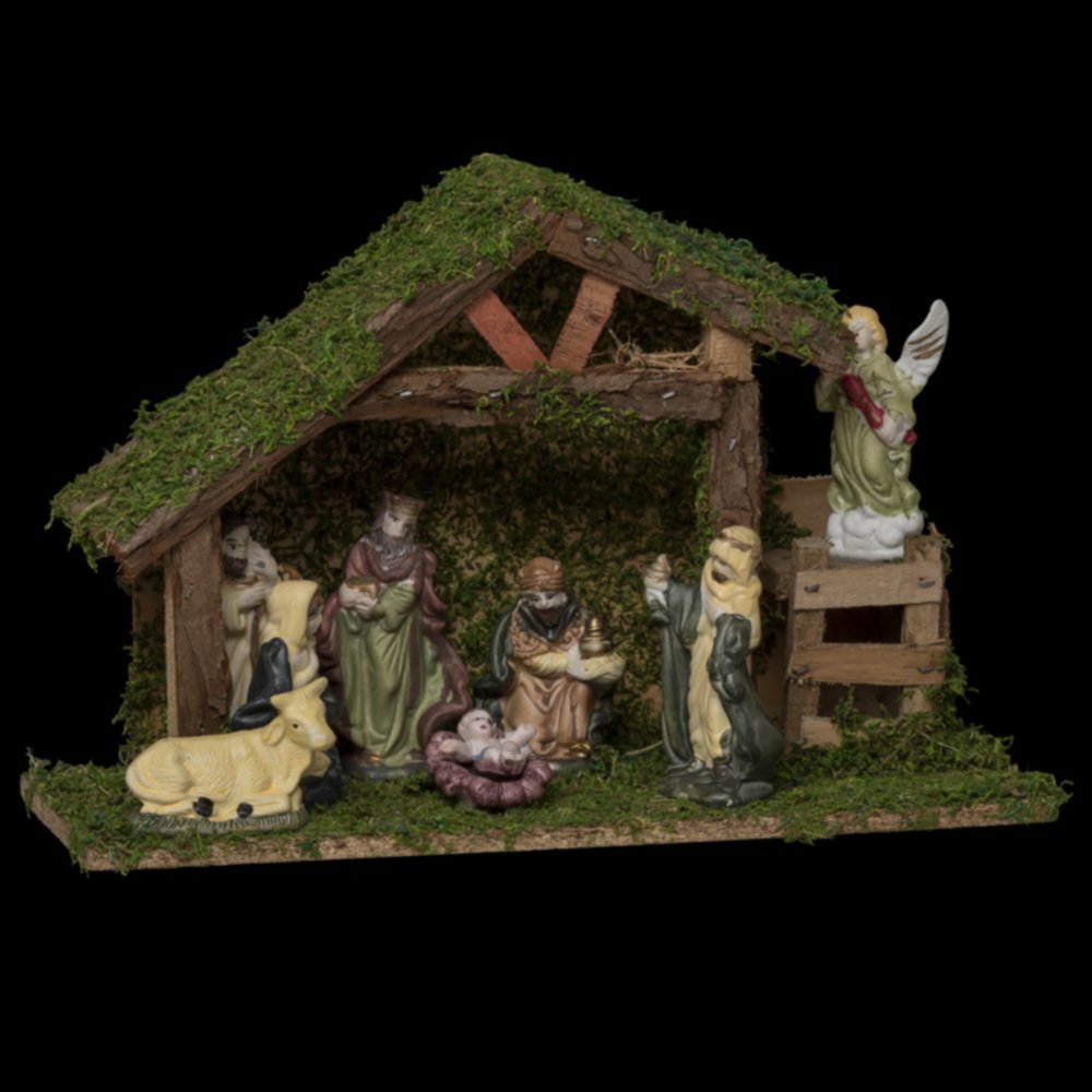 Crèche Nativité 8 Santons 20cm