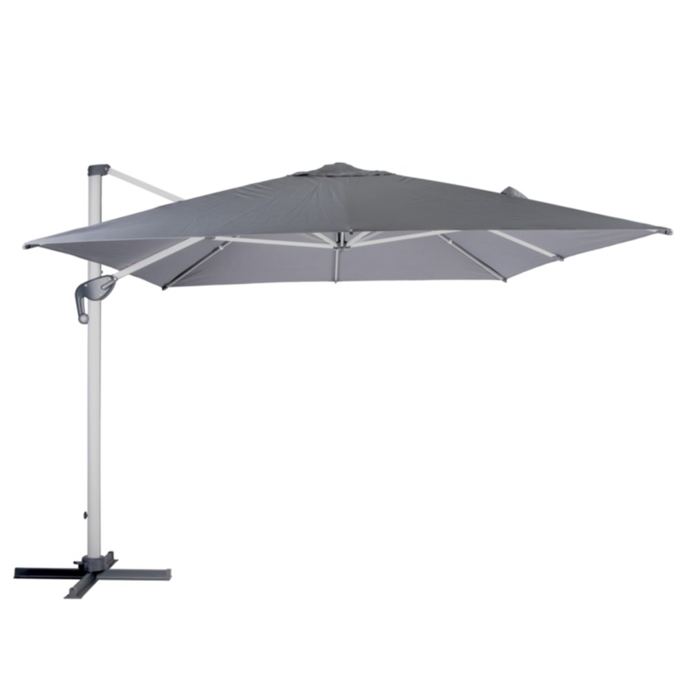 Parasol déporté Equador 4x3m Ardoise