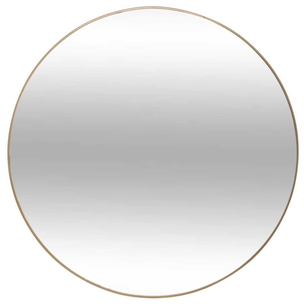 Miroir Rond Alice Or métal ⌀76cm