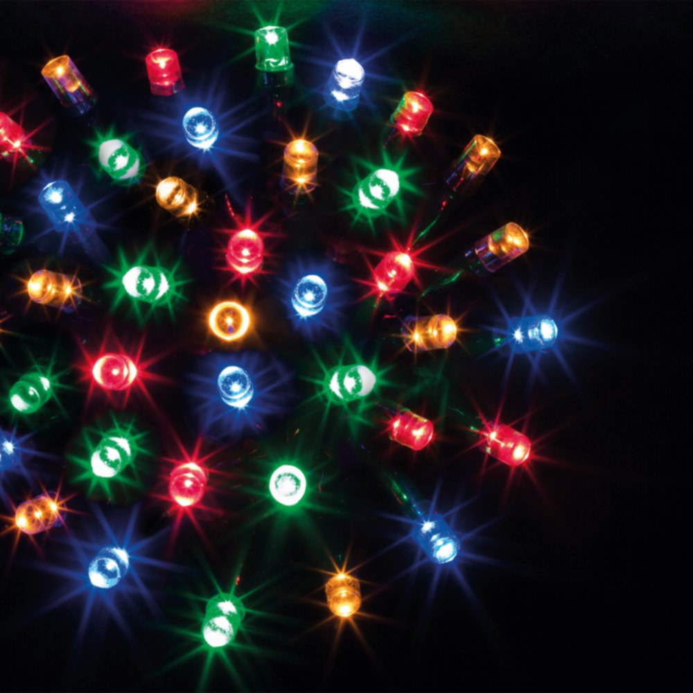 Guirlande lumineuse solaire 200 LED Multicolore 20m