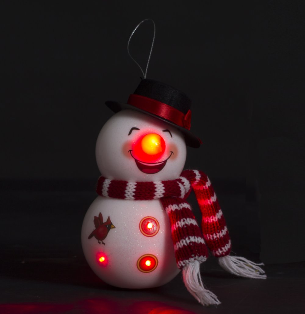 Suspension de Noël Bonhomme de Neige lumineux 