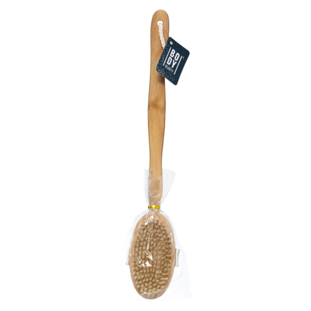 Brosse Dos Manche Marron Schima