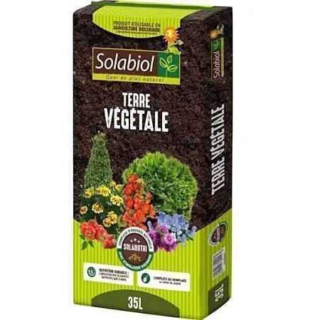 Terre végétale 35l solabiol