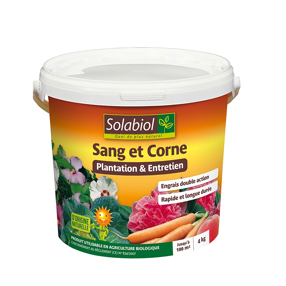 Sang et corne 4kg - SOLABIOL