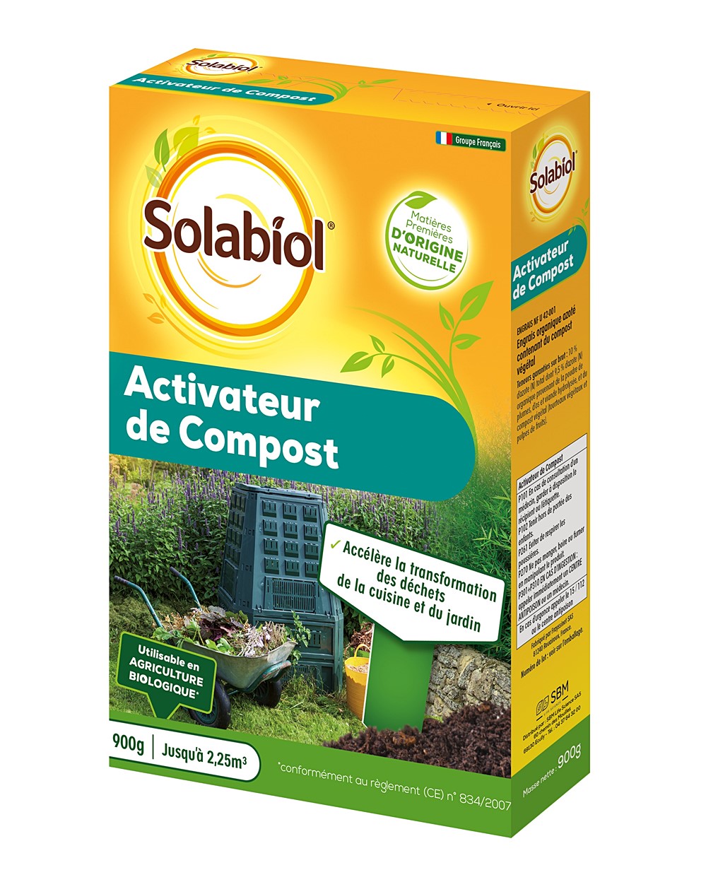 Activateur de compost 900gr - SOLABIOL