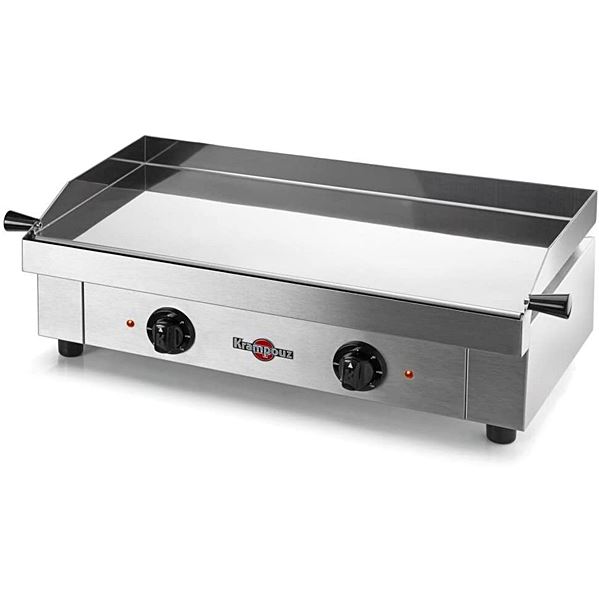 Plancha Electrique Saveur Inox 3,2kW 10 personnes - KRAMPOUZ