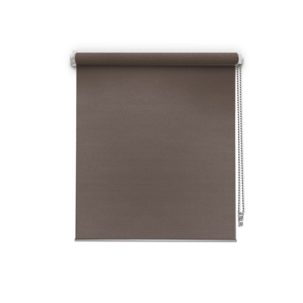 Store enrouleur occultant Must sans perçage taupe 40x190cm - INVENTIV