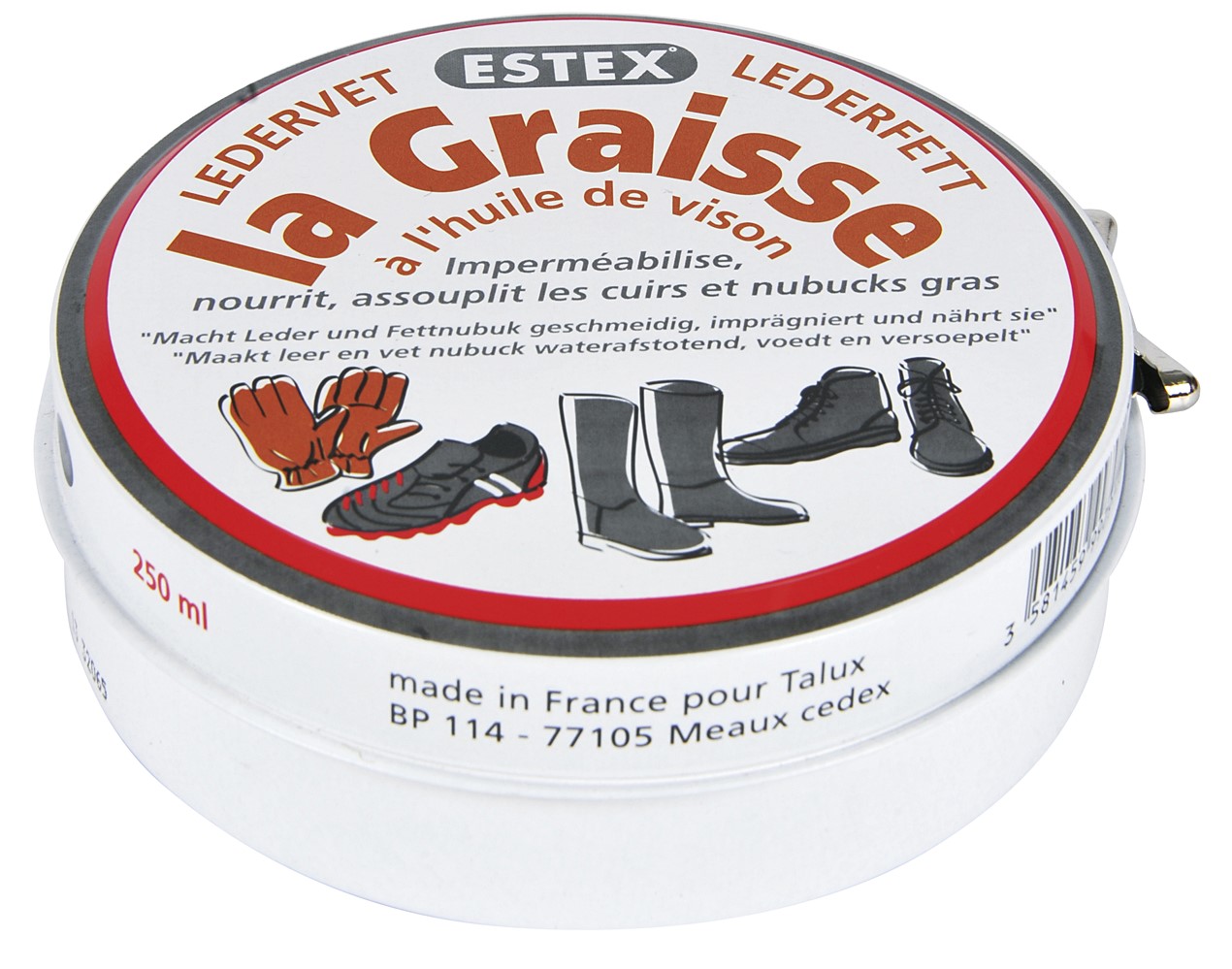 Boite de graisse 250ml