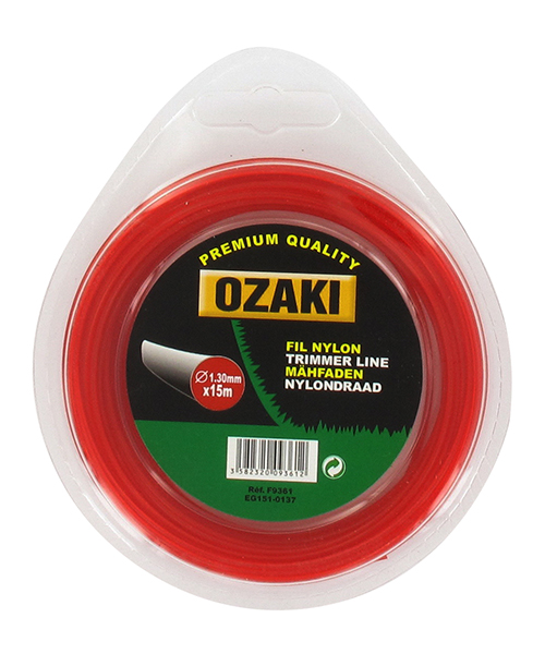 Coque fil nylon rond Ø1,35 mm, 15 m - OZAKI