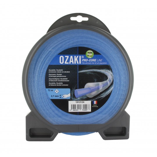 Fil nylon hélicoïdal Ø2,7mmx72m - OZAKI