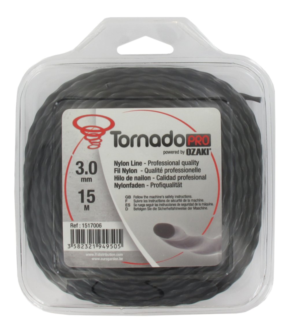 Coque fil nylon copolymère Tornado L.15m Ø3mm - OZAKI