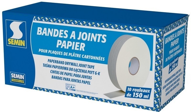 Bande à joints papier pour placo 150m