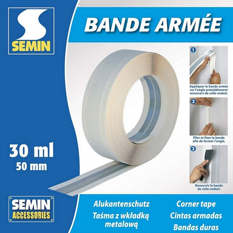 BANDE A JOINT ARMEE PLACO 50MM 30M