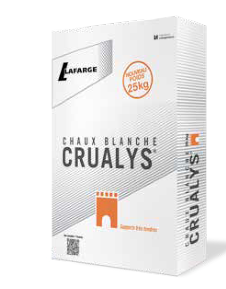 Chaux Crualys® NHL2 25kg - LAFARGE