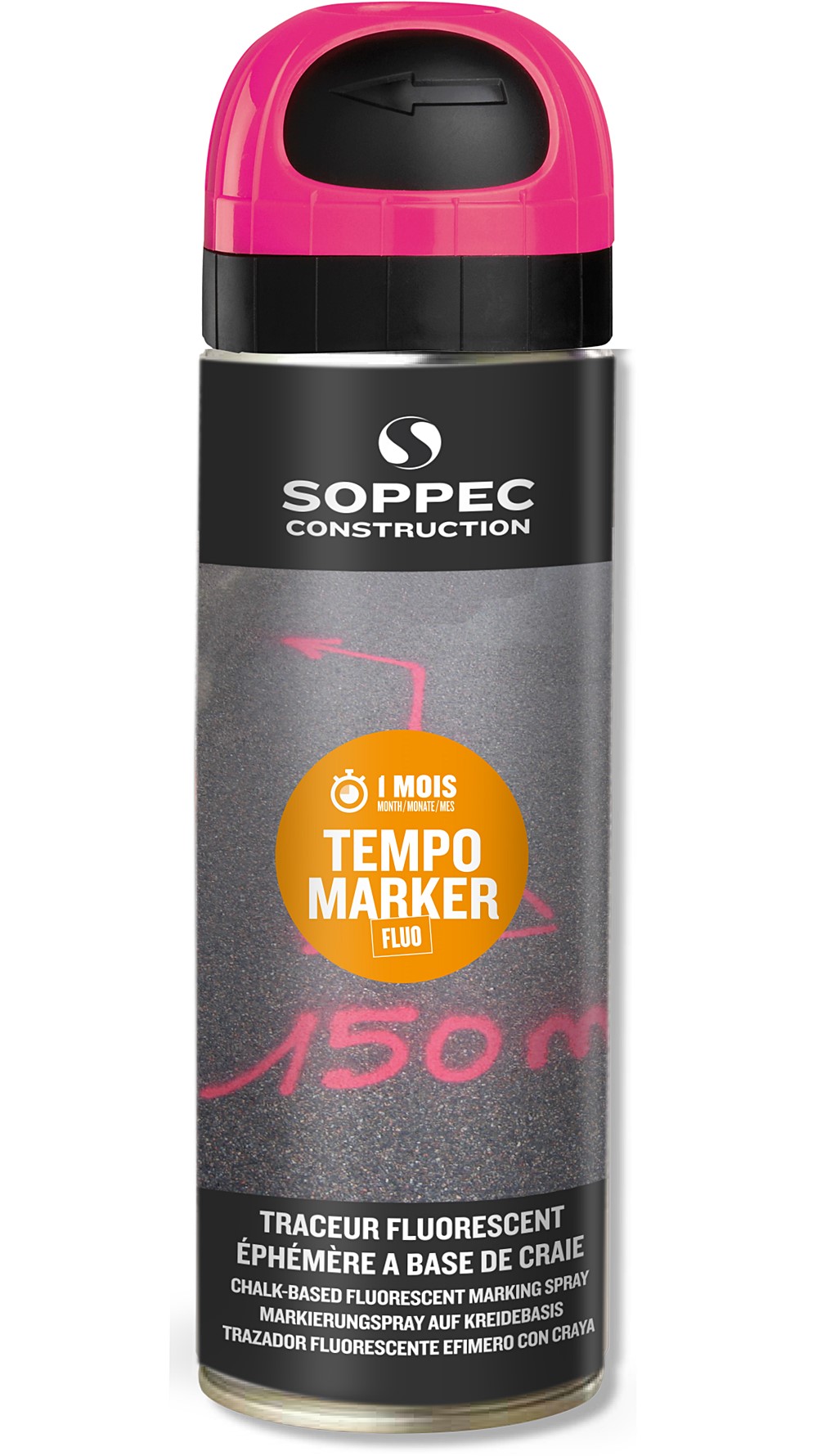 Peinture ephémére tempo marker cerise