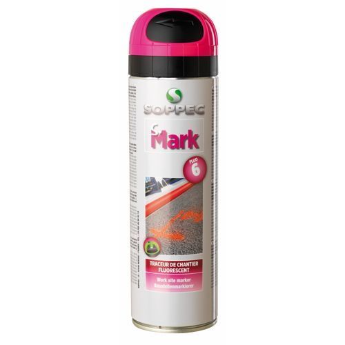 Bombe traceur de chantier S-Mark cerise