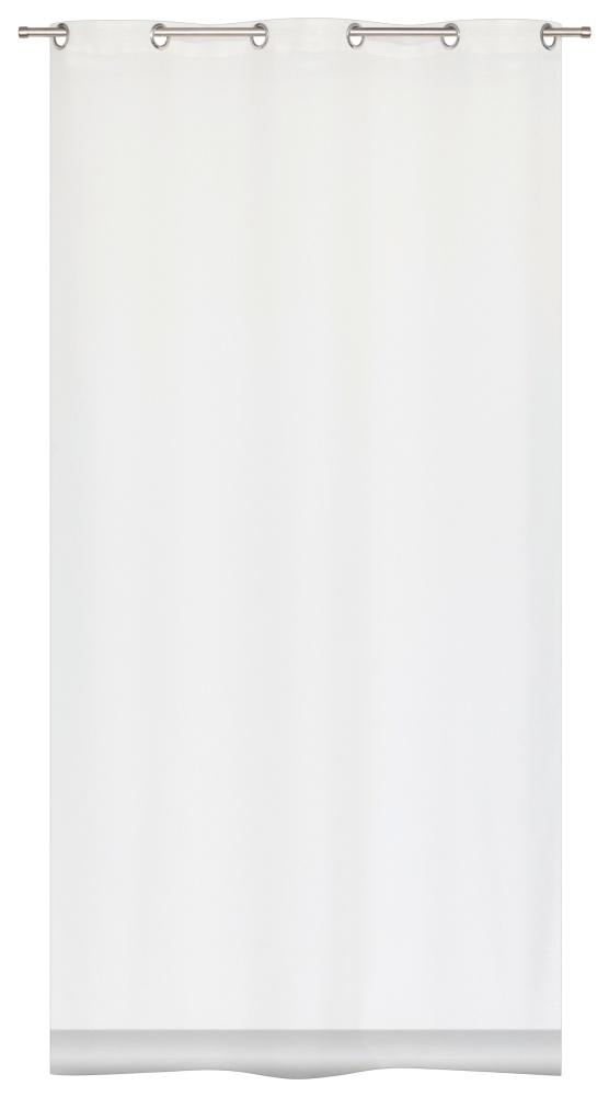 Voilage Zéphyr Polyester 140x240cm Blanc