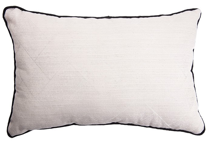 Coussin 40x60cm Déhoussable Alceo beige