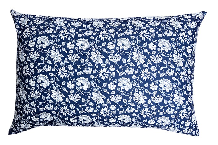 Coussin 40x60cm Déhoussable Genny bleu