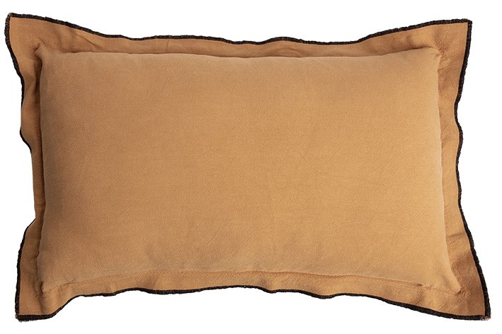 Coussin 40x60cm Déhoussable Yago camel