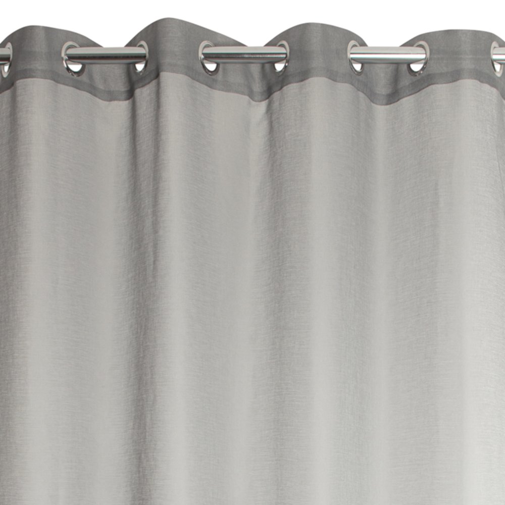 Voilage Lini Gris foncé 140x240cm