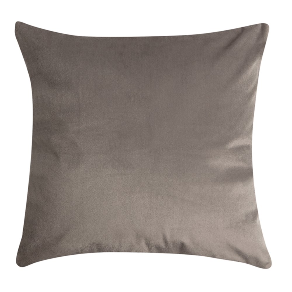 Coussin déhoussable Vanille Gris 40x40cm