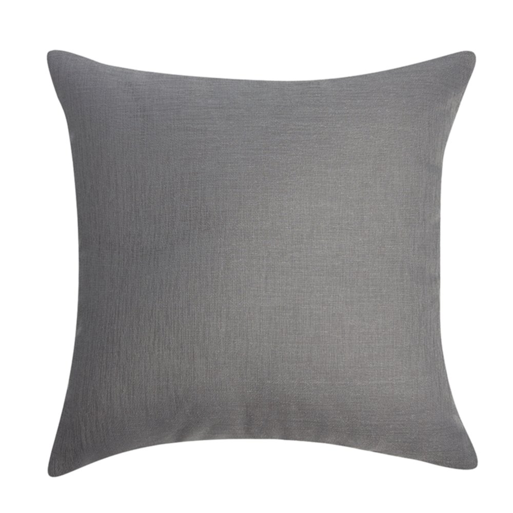 Coussin déhoussable Lini Gris foncé 40x40cm