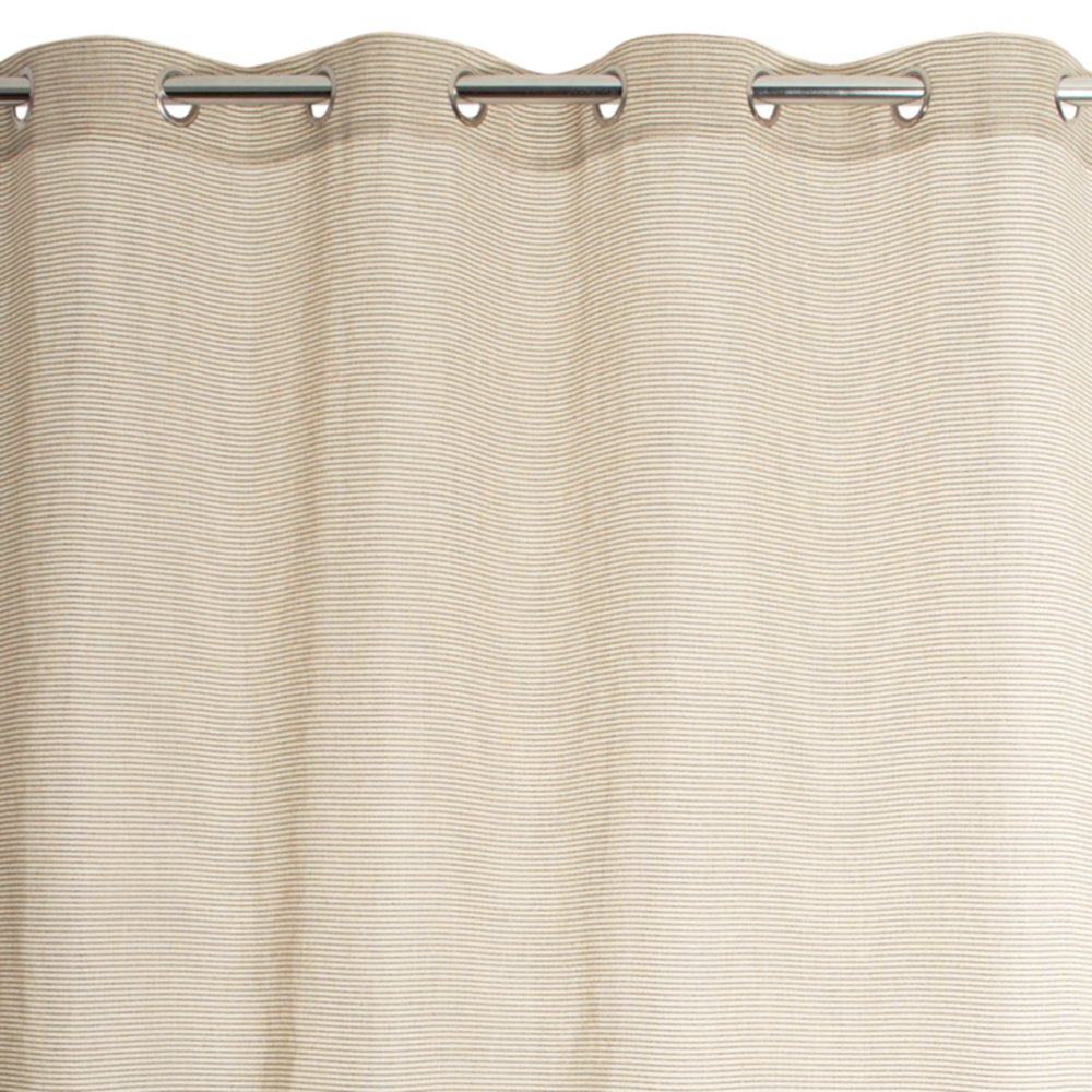 Voilage Mae 140x240cm Naturel/Gris