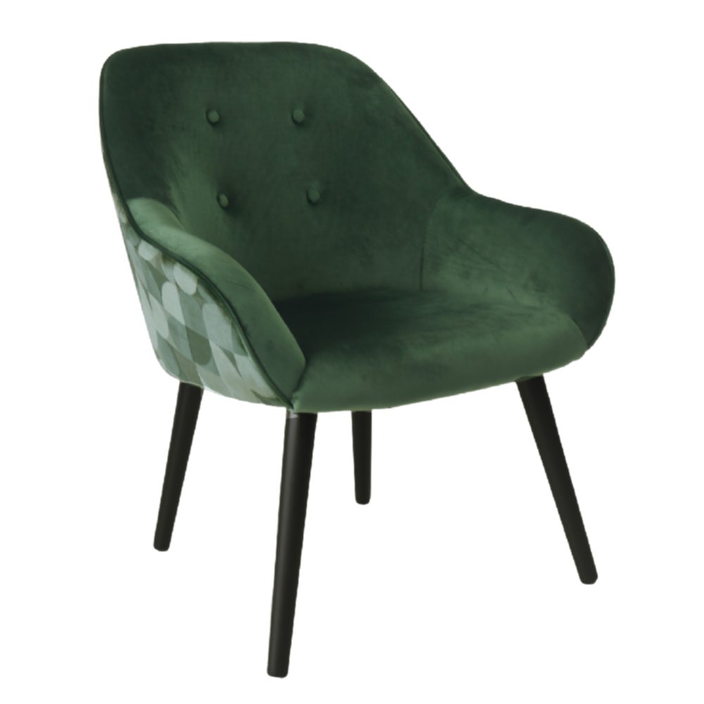 Fauteuil vert Atrius 65x56x80cm - JBY CREATION