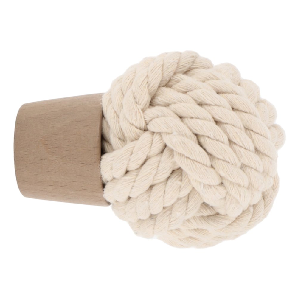 Embout corde bois Ø28mm naturel - INVENTIV