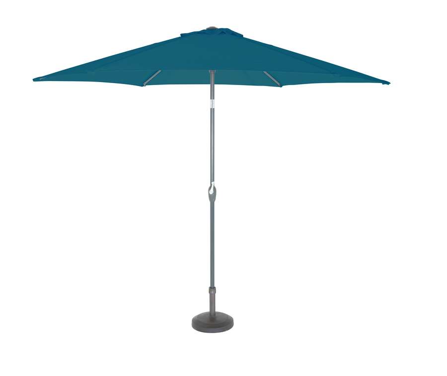 Parasol Chypre Bleu Canard 3m - INVENTIV