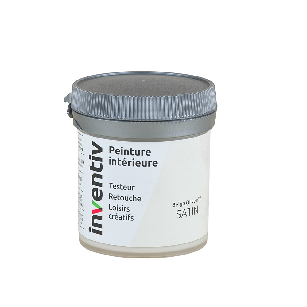 Testeur Peinture intérieure satin 0,08L beige olive 7 - INVENTIV