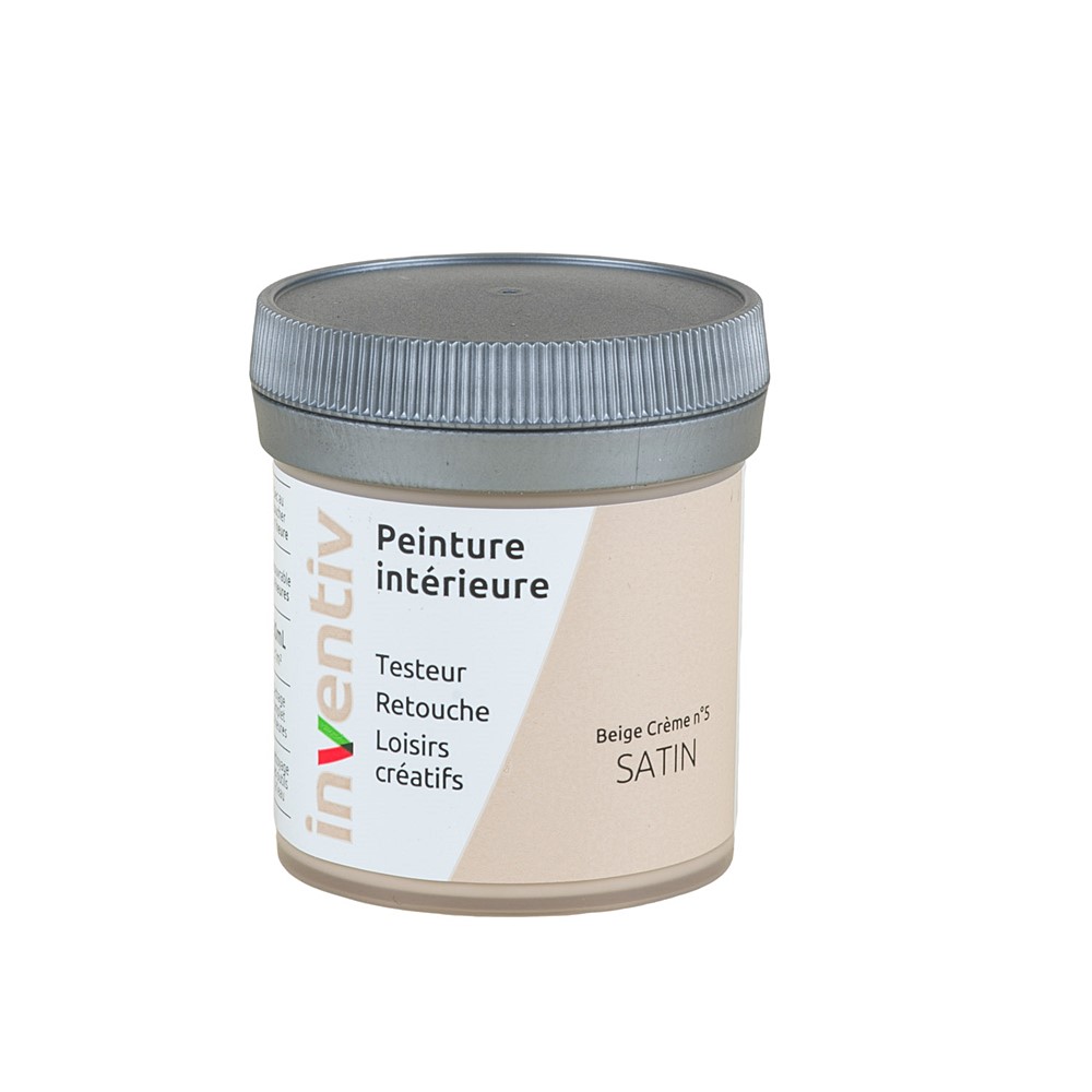 Testeur Peinture intérieure satin 0,08L beige crème 5 - INVENTIV