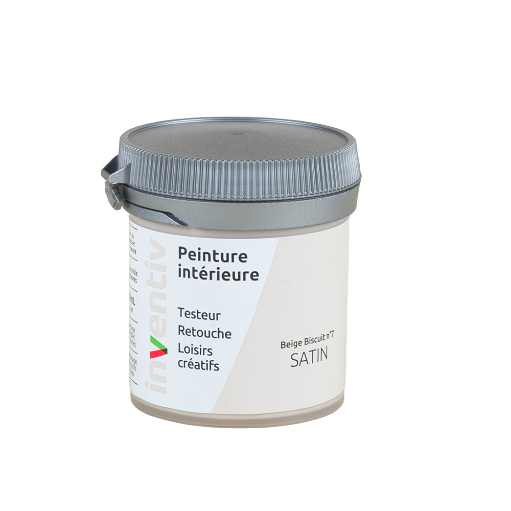 Testeur Peinture intérieure satin 0,08L beige biscuit 7 - INVENTIV