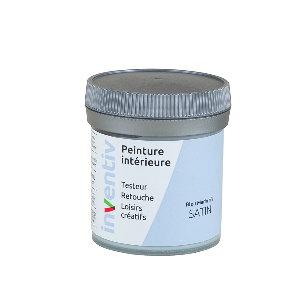 Testeur Peinture intérieure satin 0,08L bleu marin 7 - INVENTIV