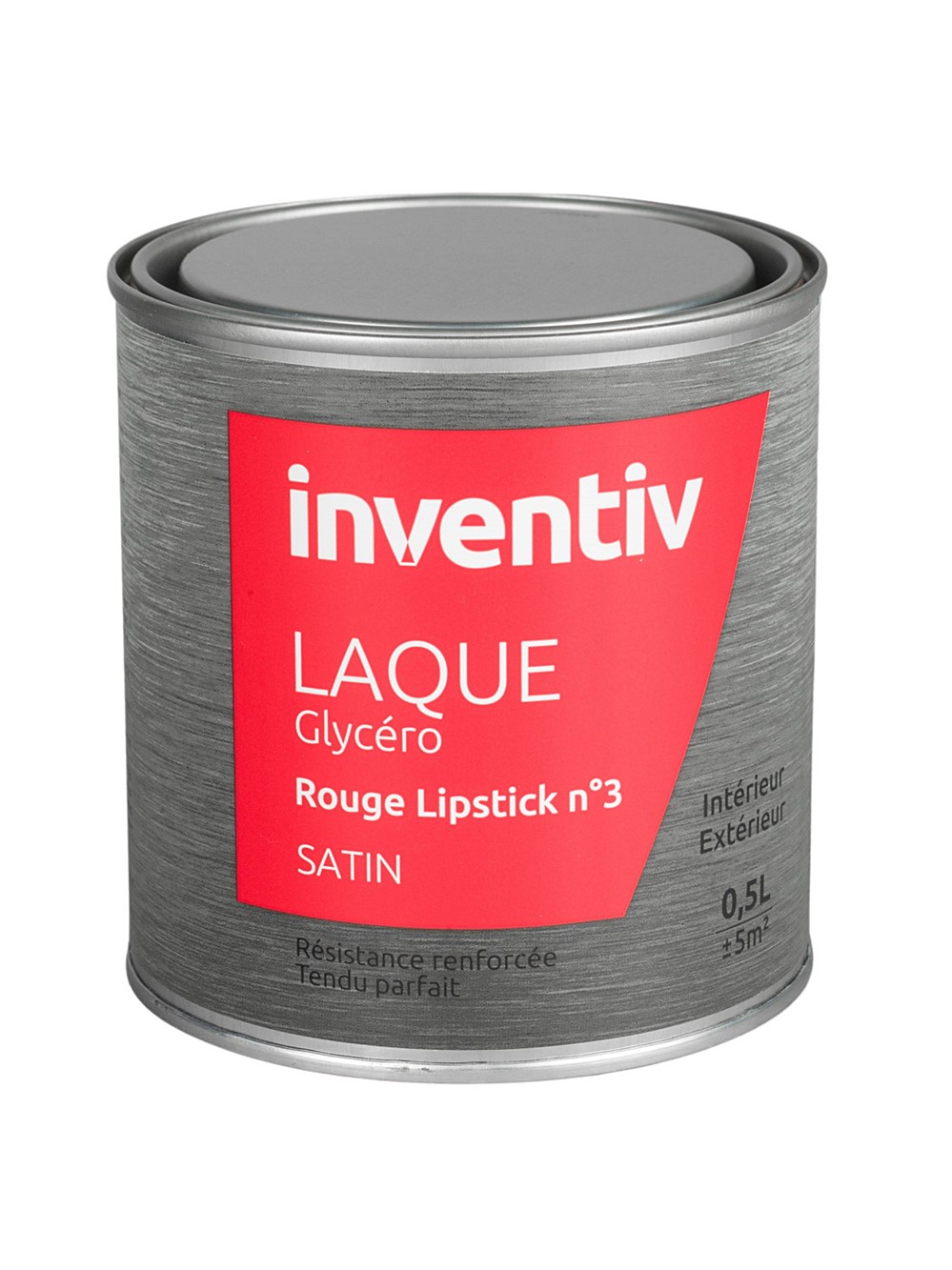 Peinture Laque Glycéro Lipstick n°3 Satin 0,5L - INVENTIV