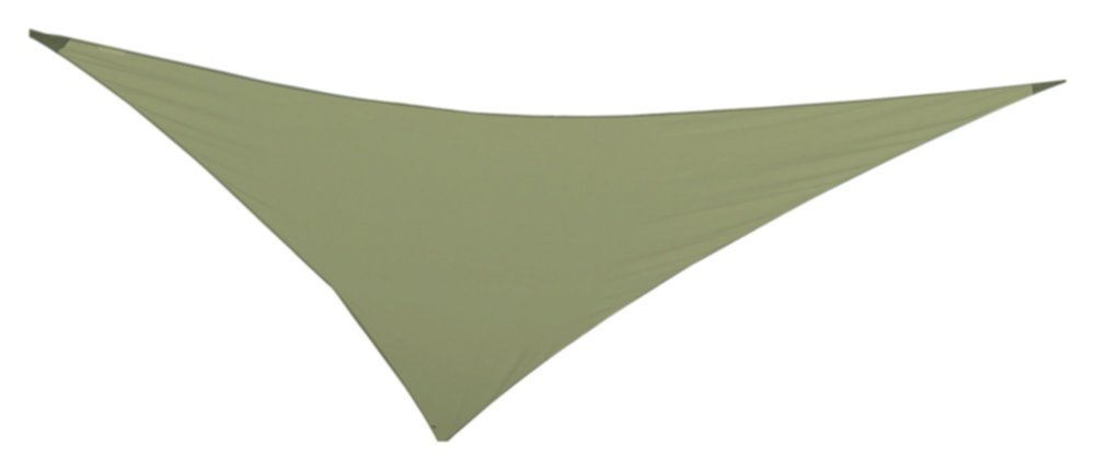 Voile d'ombrage triangulaire Primo 3,60m Kaki - INVENTIV