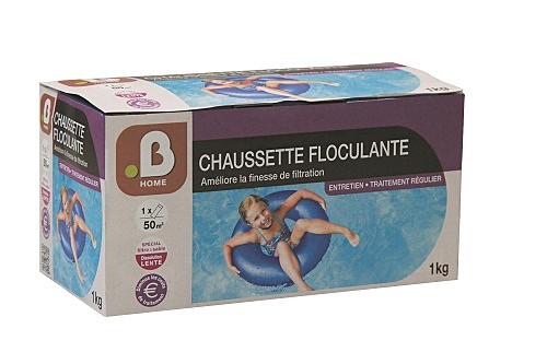 Chaussette floculante piscine - B HOME