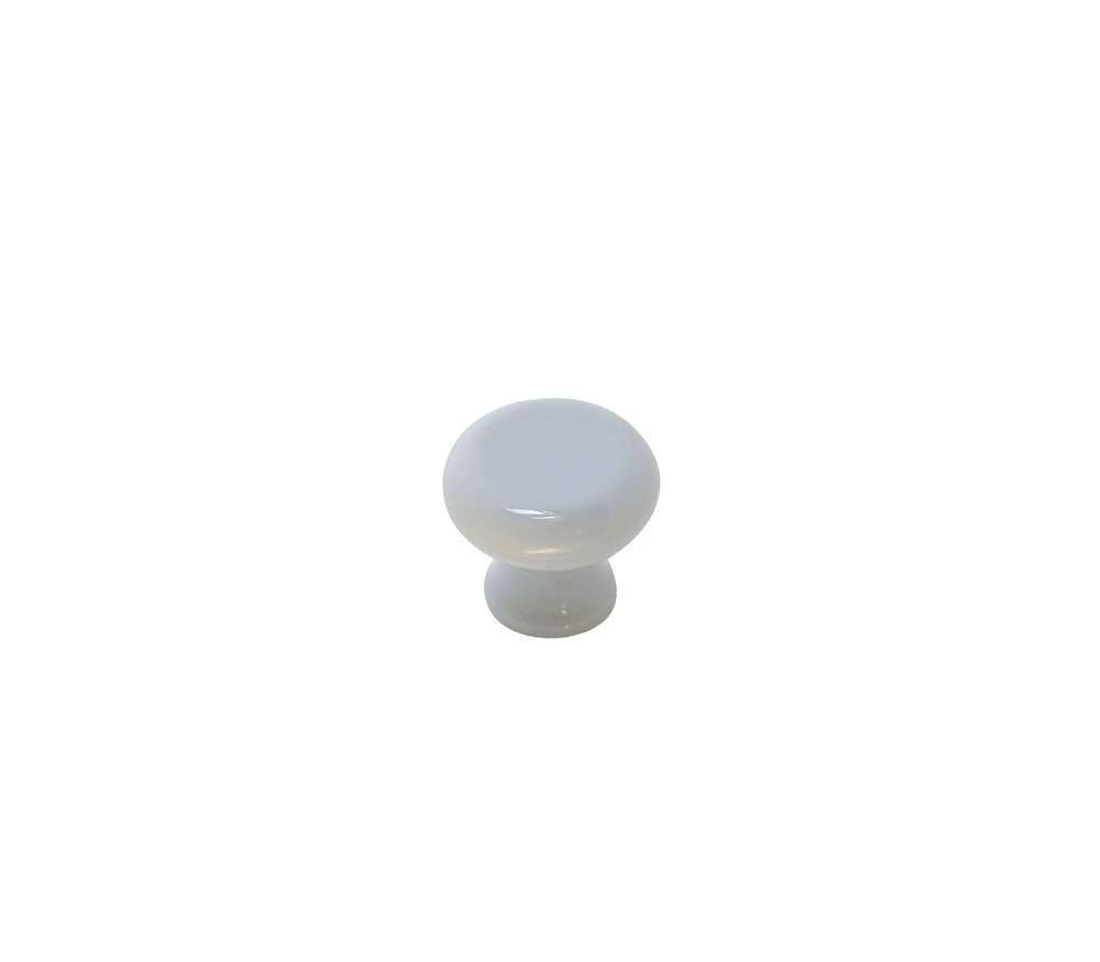 Set de 4 boutons de meuble plastique Ø32 mm gris - 1ER