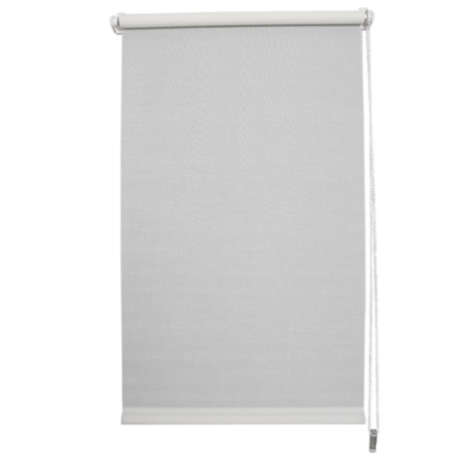 Store enrouleur tamisant sans perçage gris 65x90cm - 1ER