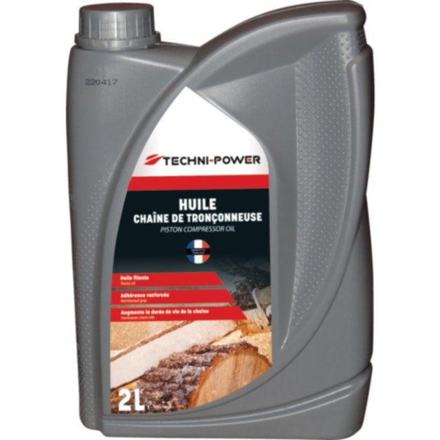 Huile chaine tronçonneuse 2L - TECHNI POWER