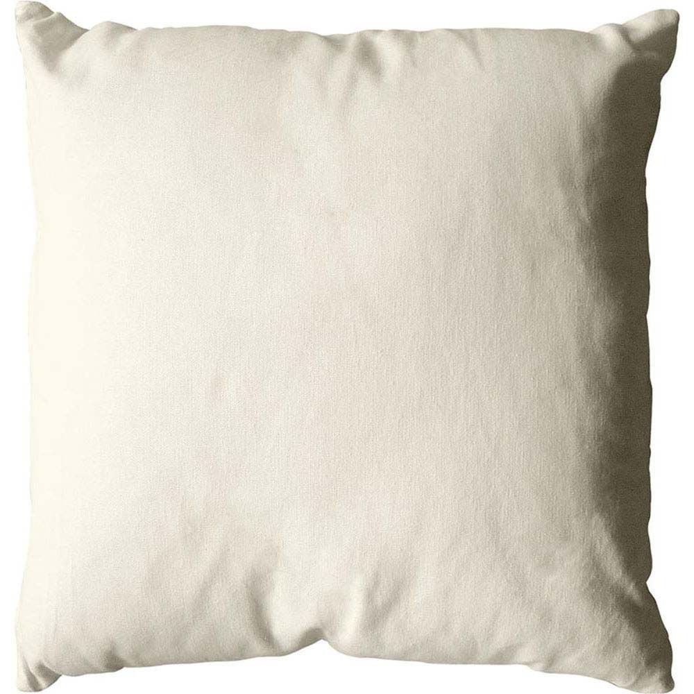 Coussin déhoussable Panama écru 40x40cm OEKO-TEX