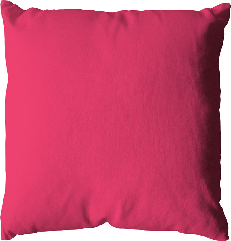 Coussin fushia 40x40cm