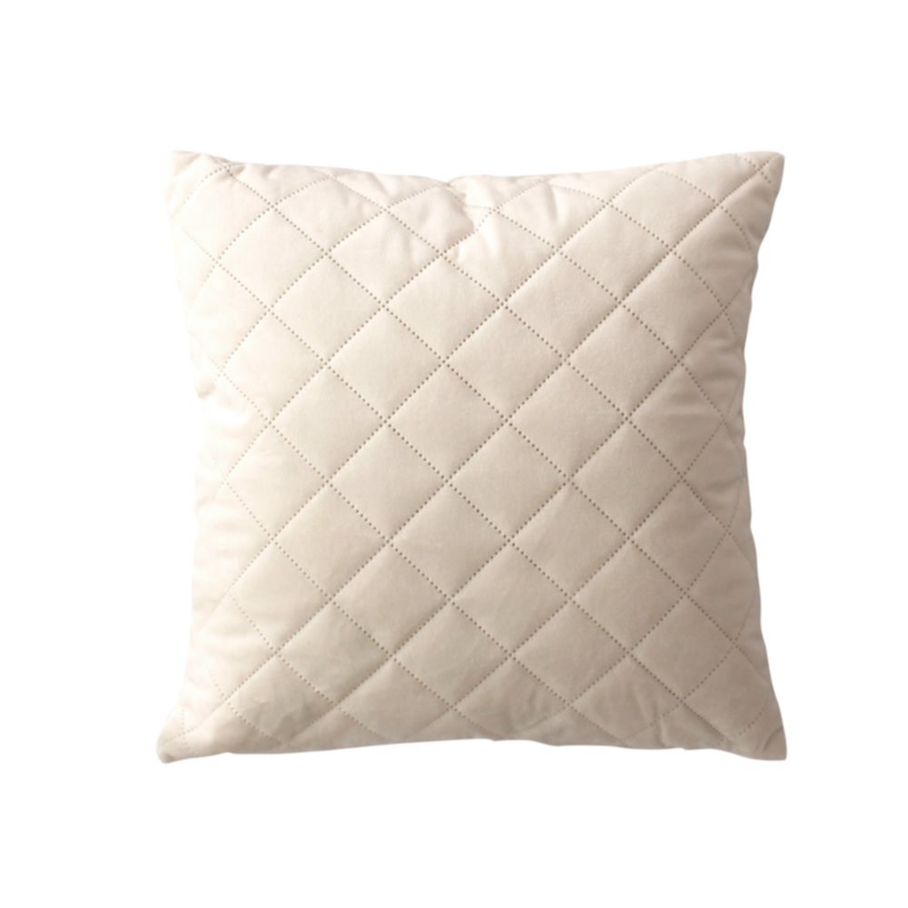 Coussin déhoussable Gatsby 40 x 40 cm écru - DECOSTARS